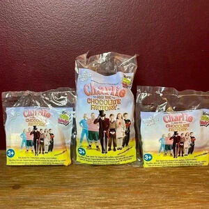 2005 Wendy’s Kids Meal Charlie and The Chocolate Factory Toys